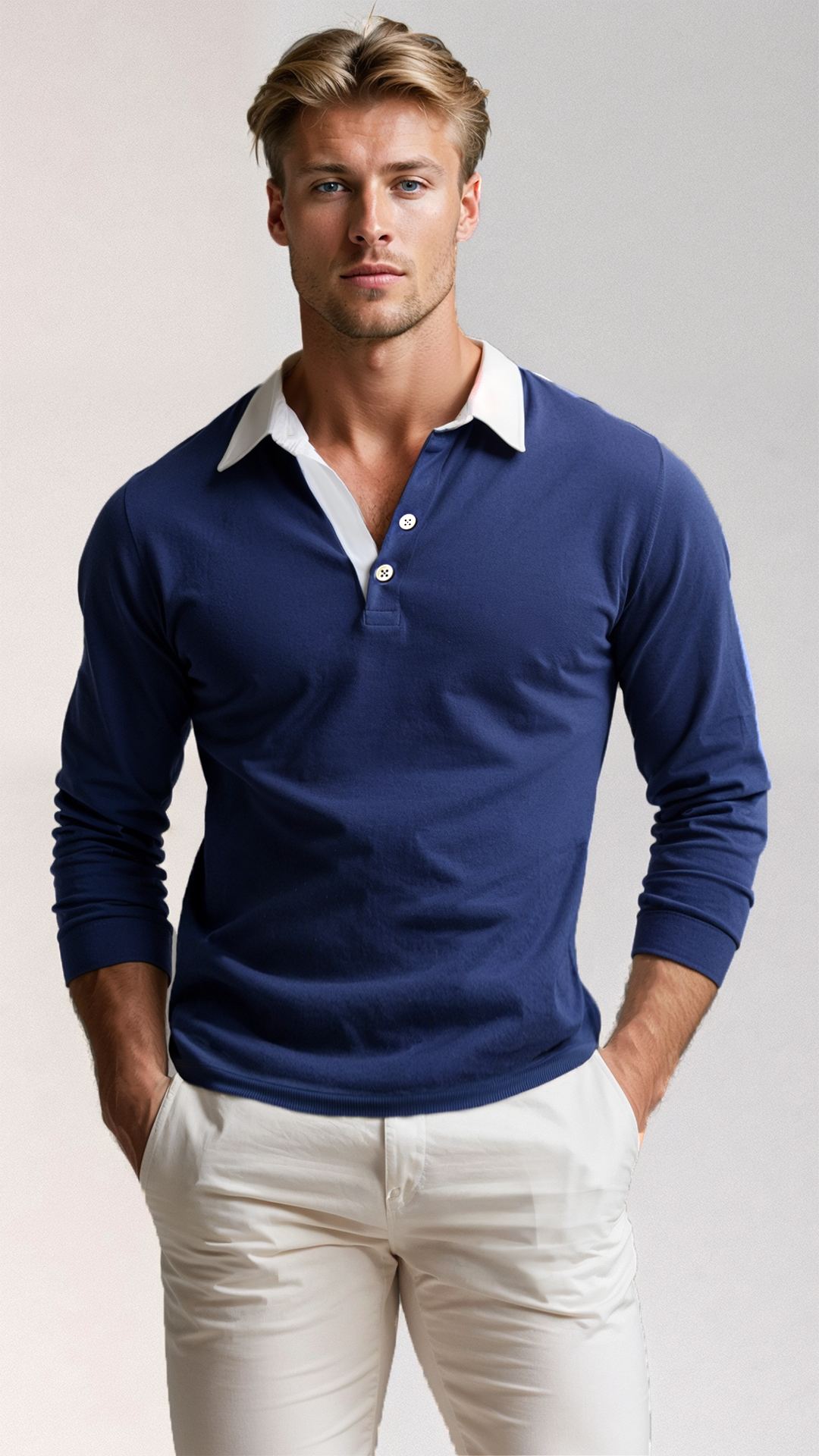 Frank™ Elegante Polo Pullover