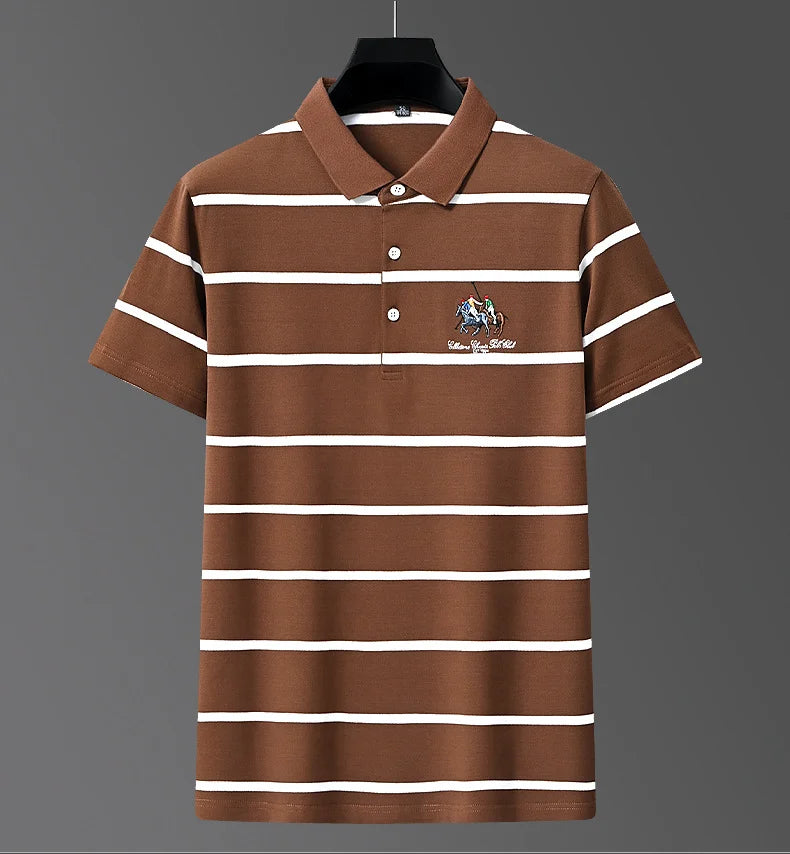 De Erling™ Luxe Gestreepte Polo