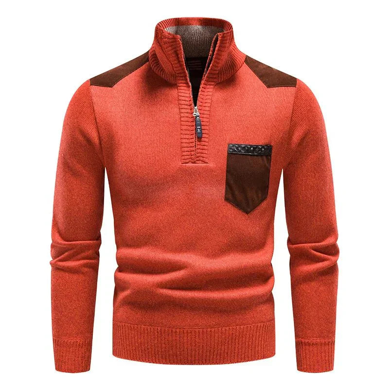 Rollo™️ Zip-up Herfst Trui voor Heren