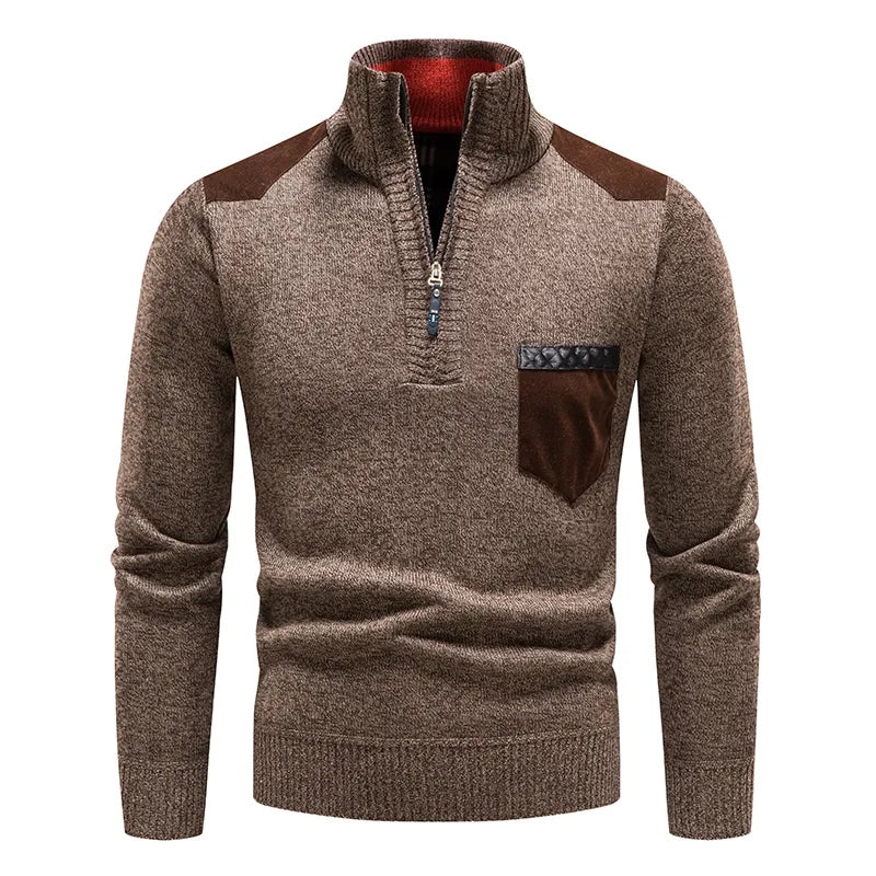 Rollo™️ Zip-up Herfst Trui voor Heren