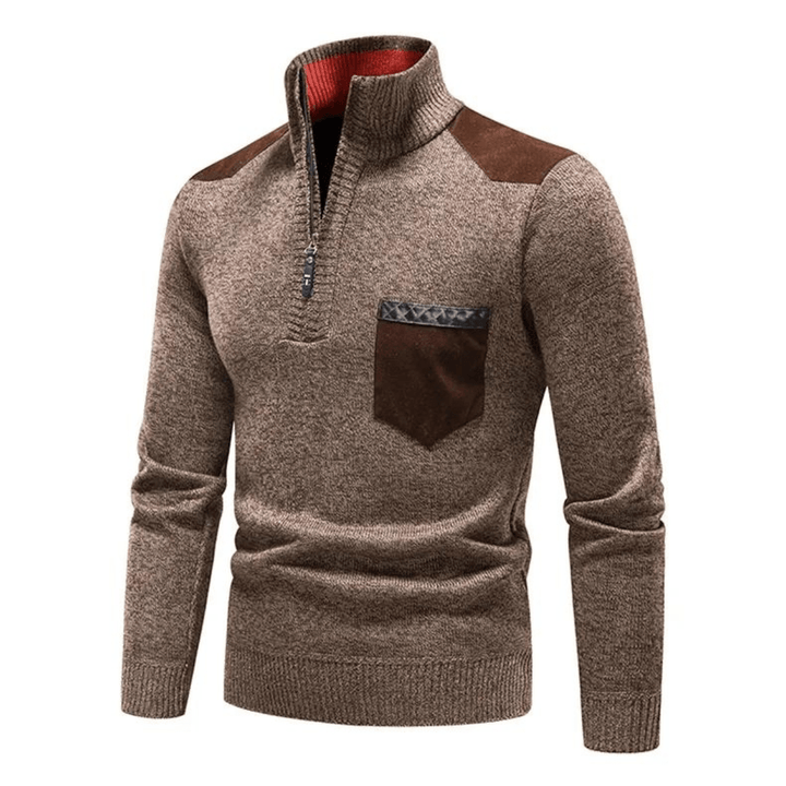 Rollo™️ Zip-up Herfst Trui voor Heren