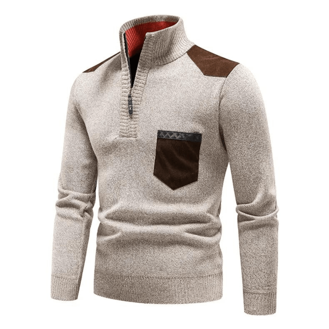 Rollo™️ Zip-up Herfst Trui voor Heren