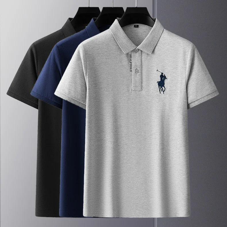 Enzo™ Klassieke Polo Voor Heren