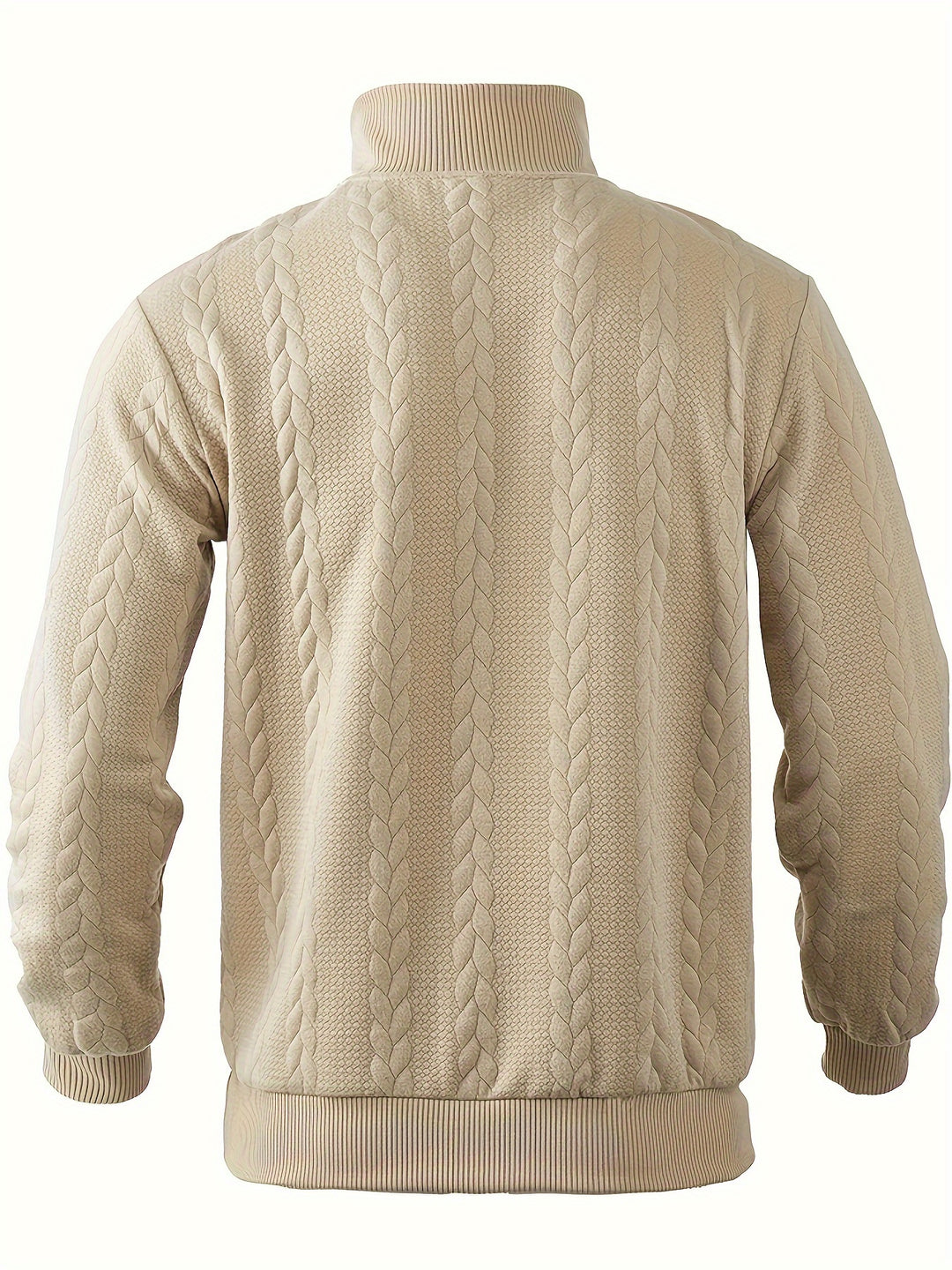 Rafael – Vintage Herensweater met Rits