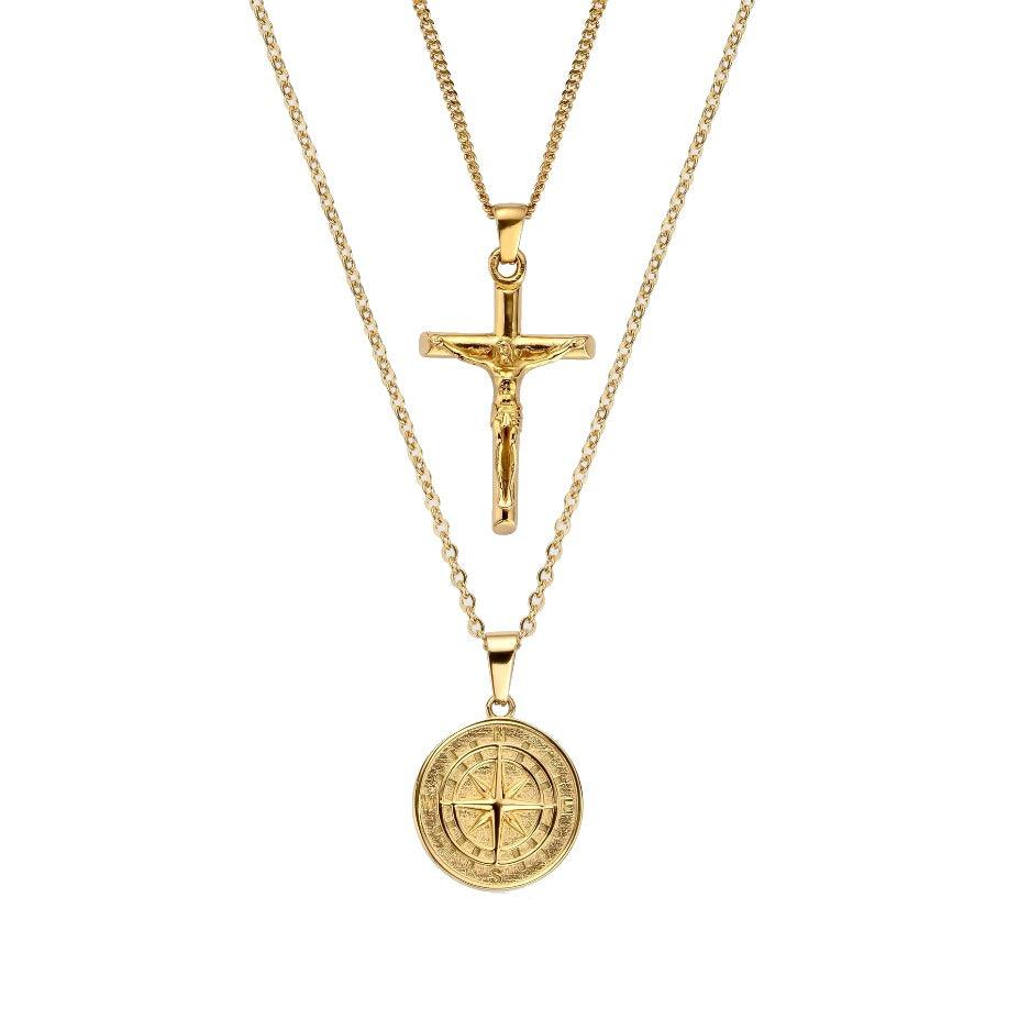 VIVARAKI | Crucifix X Ketting