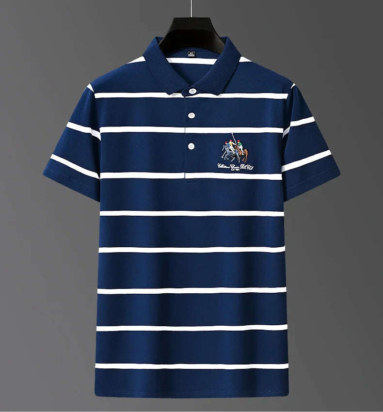 De Erling™ Luxe Gestreepte Polo